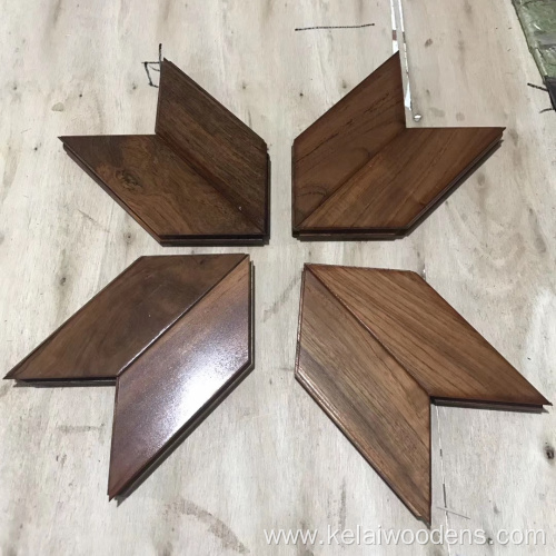natural color solid smooth oak wood parquet flooring